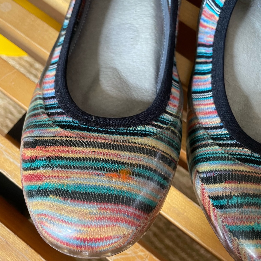 JA-VIE FIESTA STRIPE JELLY FLATS EU 38 (US 7/7.5) - Picture 3 of 7